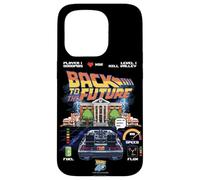 Back To The Future 40th Anniversary Video Game Style Coque pour iPhone 15 Pro