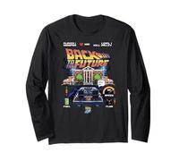 Back To The Future 40th Anniversary Video Game Style Manche Longue