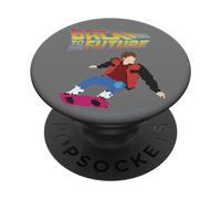 Back To The Future 8-Bit Marty on Hoverboard PopSockets PopGrip Adhésif