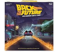 FUNKO Games - BACK TO THE FUTURE le JEU - Jeu de Société d'Aventures Coopératif Retour vers le Futur - Pour Enfants dès 10 ans - Cooperez pour Vaincre Biff - 50 Min - 2 à 4 Joueurs - En Français