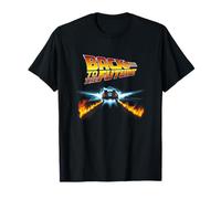 Back to the Future DeLorean et Logo T-Shirt
