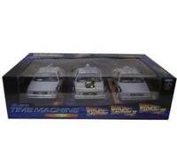 Back To The Future - Delorean Gift Box (I+Ii+Iii) 1:24 Scale