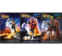 Back To The Future DVD Complete Films Collection (3 Discs) Box Set : All 3 Movies Part 1, 2, 3 + The Making Of + Deleted Scenes, Outtakes, Storyboards + Extras