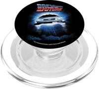 Back To The Future Flying Car Blue Portal PopSockets PopGrip pour MagSafe