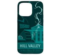 Back to The Future Hill Valley Lightning Coque pour iPhone 15 Pro Max