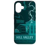 Back to The Future Hill Valley Lightning Coque pour iPhone 16
