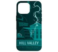 Back to The Future Hill Valley Lightning Coque pour iPhone 16 Pro Max