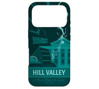 Back to The Future Hill Valley Lightning Coque pour iPhone 17 Pro