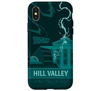 Back to The Future Hill Valley Lightning Coque pour iPhone X/XS