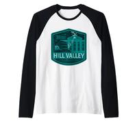 Back to The Future Hill Valley Lightning Manche Raglan