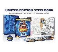 Back To The Future Limited Edition Steelbook Blu-ray 4K Ultra HD C