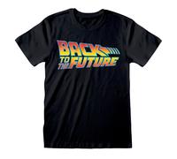 Back To The Future - Original Logo - T-Shirt Homme (S)