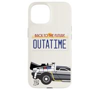 Back to the Future OUTATIME License Plate Coque pour iPhone 15