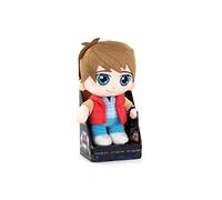 Play by Play Back to The Future - Peluche des Personnages de Retour vers Le Futur - 26 Centimètres - Marty McFly Présentation Display - Qualité Super Soft