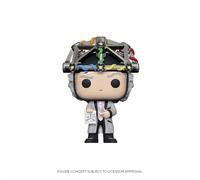 Back to the Future POP Vinyl Figure Doc w/Helmet 9 cm