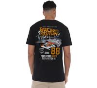 Back to The Future Racing 88mph Back Unisex T Shirt, Black, Noir, 5XL Mixte