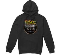 Back To The Future - Sweat à capuche pour homme TV4360 (S) (Noir)