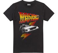 Back To The Future - T-shirt pour homme TV2560 (M) (Noir)