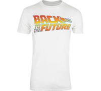 Back To The Future - T-shirt pour homme TV494 (S) (Blanc)