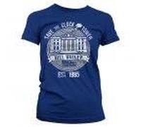 Back To The Future - T-Shirt Save The Clock Tower - Navy Girl (M)