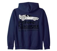 Back To The Future Time Machine Future Changer Retro Sweat à Capuche