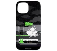Back to The Future Twin Pines Mall Scene Coque pour iPhone 15