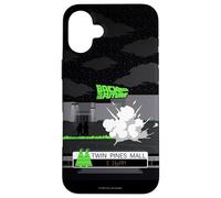 Back to The Future Twin Pines Mall Scene Coque pour iPhone 16 Plus