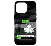Back to The Future Twin Pines Mall Scene Coque pour iPhone 16 Pro