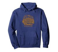 Back To The Future Visit Hill Valley A Nice Place To Live Sweat à Capuche, Unisexe pour adultes, Bleu Marine, L