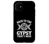 Back to The Gypsy That I Was Cute Hippie Graphic Vintage Coque pour iPhone 11