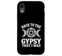 Back to The Gypsy That I Was Cute Hippie Graphic Vintage Coque pour iPhone XR
