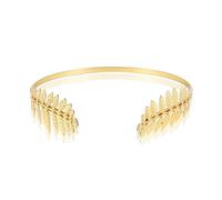 Back-worn Leaf Metal Headband, Gold Leaf Bridal Wedding Headpieces Goddess Headpiece for Back of Head, Metal Headbands for Women (Gold, #)
