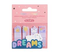 Back2Fun - Marque-page autocollants amovibles, set de 80 marque-pages style Kawaii pour la rentrée scolaire, index en plastique, animaux