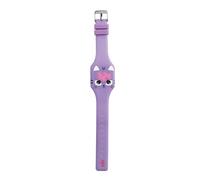 Back2Fun - Montre numérique pour Enfant, écran LED Tactile, système de 12 Heures, Pile Incluse, Bracelet en Silicone, Cadeau pour garçons et Filles, Dimensions 32 x 225 x 5 mm, Chaton