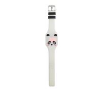 Back2Fun - Montre numérique pour Enfant, écran LED Tactile, système de 12 Heures, Pile Incluse, Bracelet en Silicone, Cadeau pour garçons et Filles, Dimensions 32 x 225 x 5 mm, Panda