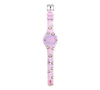 Back2Fun - Montre numérique pour Enfant, écran LED Tactile, système de 12 Heures, Pile Incluse, Bracelet en Silicone, Cadeau pour garçons et Filles, Dimensions 40 x 225 x 5 mm, Pingouin