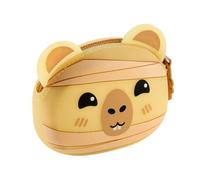 Back2Fun - Porte-Monnaie Enfant Glow en Silicone, Capy, Halloween | Petit Étui, Brille dans le Noir, Toucher Doux, Fermeture Éclair avec Tirette, 90 x 70 x 35 mm, Terrific Monsters