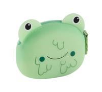 Back2Fun - Porte-Monnaie Enfant Glow en Silicone, Grenouille, Halloween | Petit Étui, Brille dans le Noir, Toucher Doux, Fermeture Éclair avec Tirette, 90 x 70 x 35 mm, Terrific Monsters