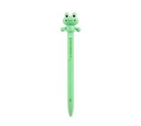 Back2Fun - Stylo à encre verte, stylo en forme d'animal qui donne des pinces, pointe de 0,7 mm, comprend deux encres de rechange, idéal pour transporter dans la trousse scolaire lors de la rentrée