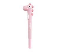 Back2Fun - Stylo pour enfants avec capuchon et motif hippocampe, Encre bleue 0,7 mm, Corps au toucher doux, Papeterie créative pour écrire, dessiner ou offrir, Fournitures scolaires, Hippocampe rose
