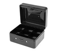 Backbayia Caisse à Monnaie Billets Coffre-Fort de Sécurit é de Passe Monnayeur Rangement pour Objets de Valeur Argent