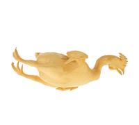 Backbayia Poulet Rôti Alimentaire Modèle Réaliste Aliments Simulation Faux pour Décoration Fête Cabinet (Poulet Nature)