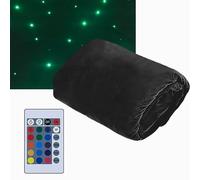 Backdro Étoile À LED -12-32㎡, Couleurs Rouge/Vert/Bleu, 20 Pcs / ㎡, Avec Contrôleur: Contrôle 40 ㎡, Preuve De L'eau, Installation/Démontage Facile, Pour Le Mariage, Club De Fête,4 * 8M,Green