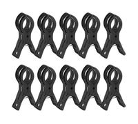 Backdrop Clips Set - Heavy Duty Balloon Arch Stand Clips, 10 Pieces Party Favors | Clear Spring Clamp Accessories, Home Craft Wedding Birthday Decoration Tool For Photography Woodworking An