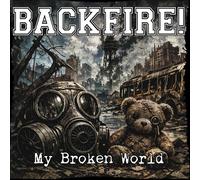 BACKFIRE - MY BROKEN WORLD CLEAR W/ BLAC - Vinyl Record - K72z