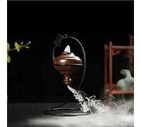 Backflow Encens Burner Ornements en céramique Suspendus Ornements de Cadre en Fer Back Flow Encens Brûleur encens CONEDER