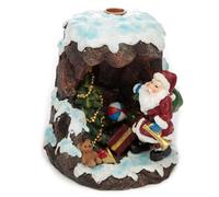 Backflow Incense Burner - Christmas Santa's Grotto XBACK41