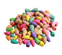 Backflow Incense Cones - 60/100/300 Pcs Scented, Relaxation Kit, Meditation Yoga essentiall | Handcrafted Fragrant Burners, Aromatherapy Gift for Spa, Home, and Wellness Use