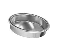 Backflush Cleaning Disc Back Flush Disc Stainless Steel Blind Filter/Blanking Disc 58mm Semi Automatic Coffee Machine Backflush Insert Filter Stainless Steel Cleaning Backflush Disk