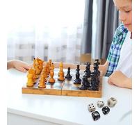 Backgammon Dice Set - Acrylic 2x2.2cm | Tabletop Family Board Game Dice Combo | Doubling Dicë for Friend Gatherings Parties Traveling Camping and Take Your Game to The Next Grade.